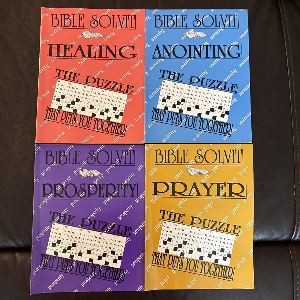 Bible Solvit - 2001 - Healing, Prayer, Prosperity, Anointing Word Puzzles